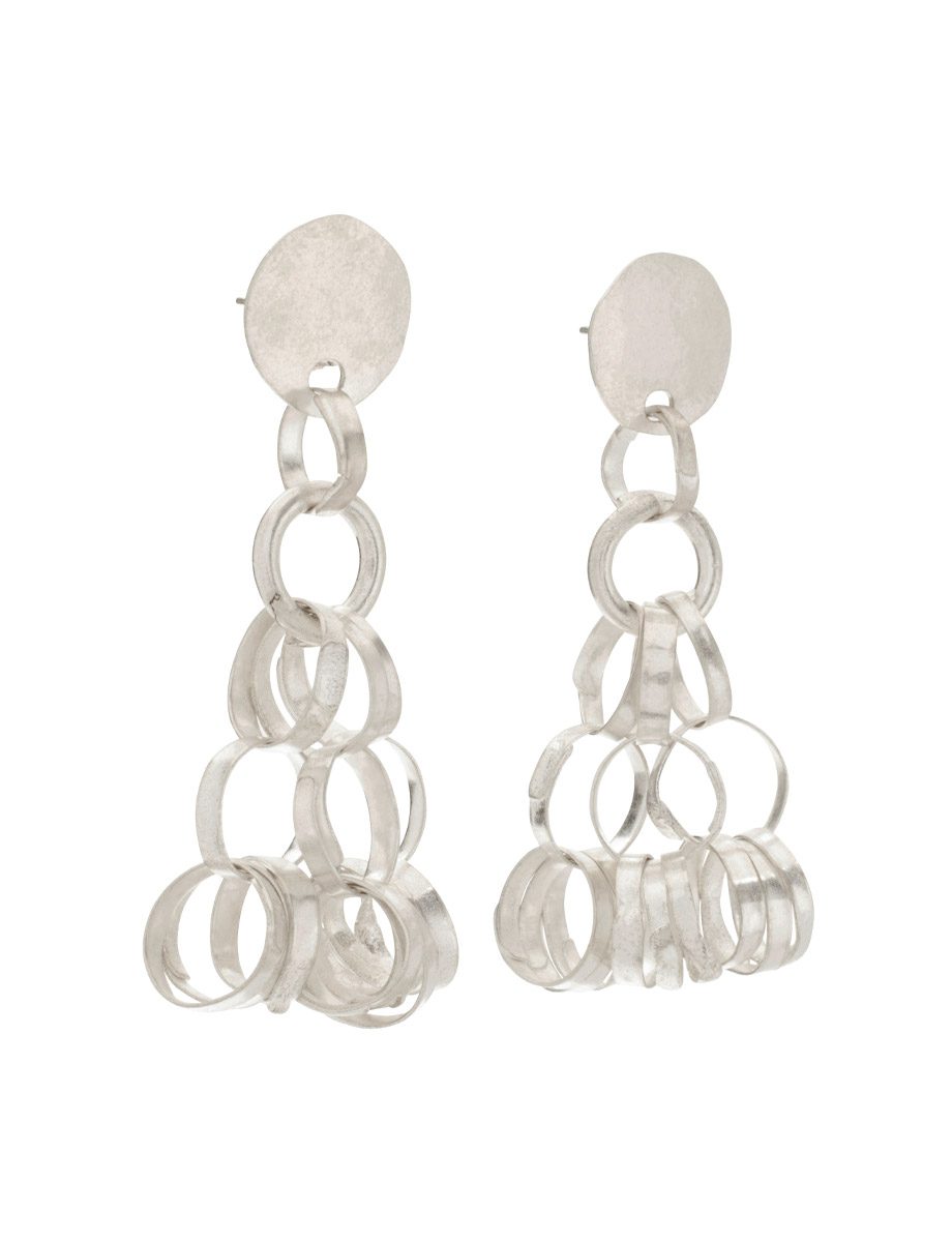 Larissa Earrings – Silver