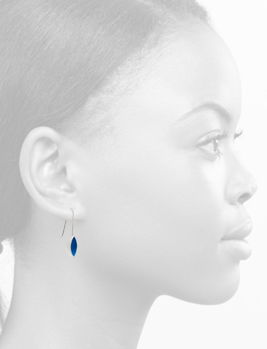 Pod Earrings – Sky Blue