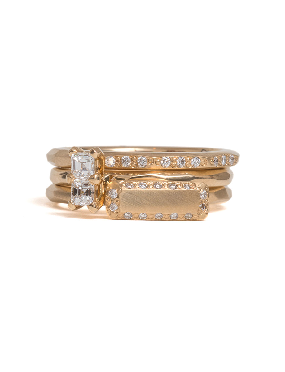 Diamond Serendipity Ring – Yellow Gold & Diamonds