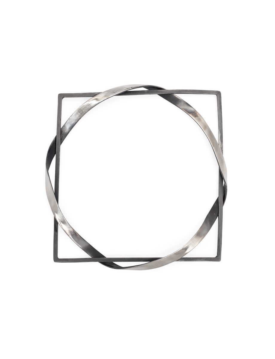Flow Bangle – Silver