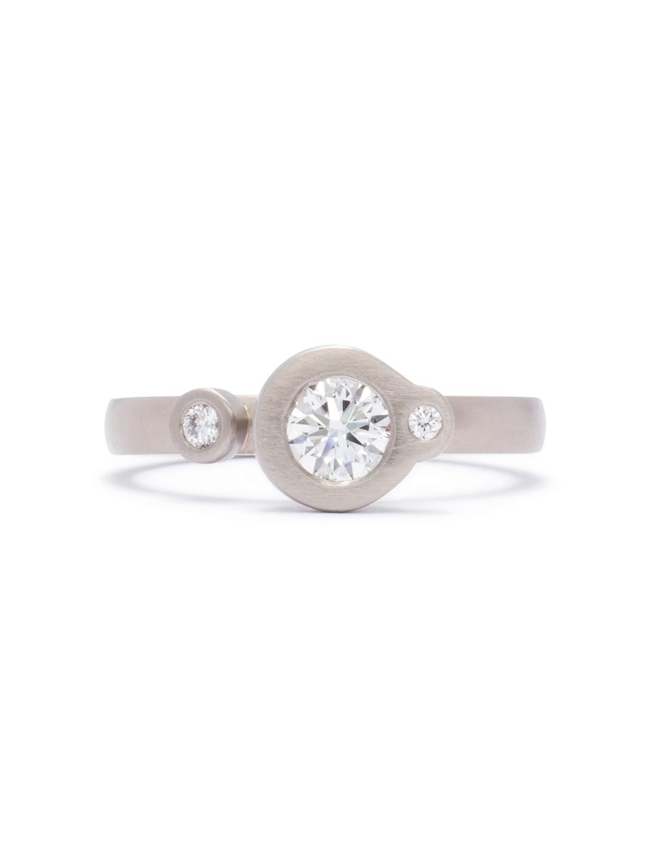 My Friend And I Winter Ring – White Gold & Diamonds