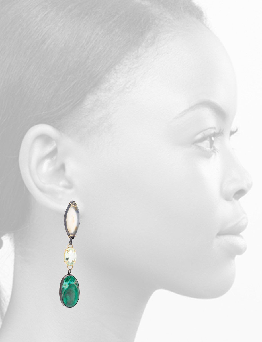 Ishi Iro Iro #1 Single Earring
