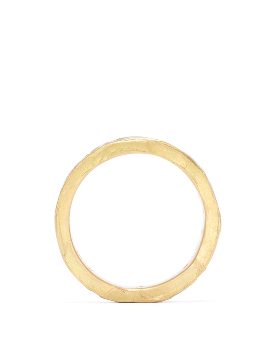 Melted Gems Ring – Yellow Gold & Diamond