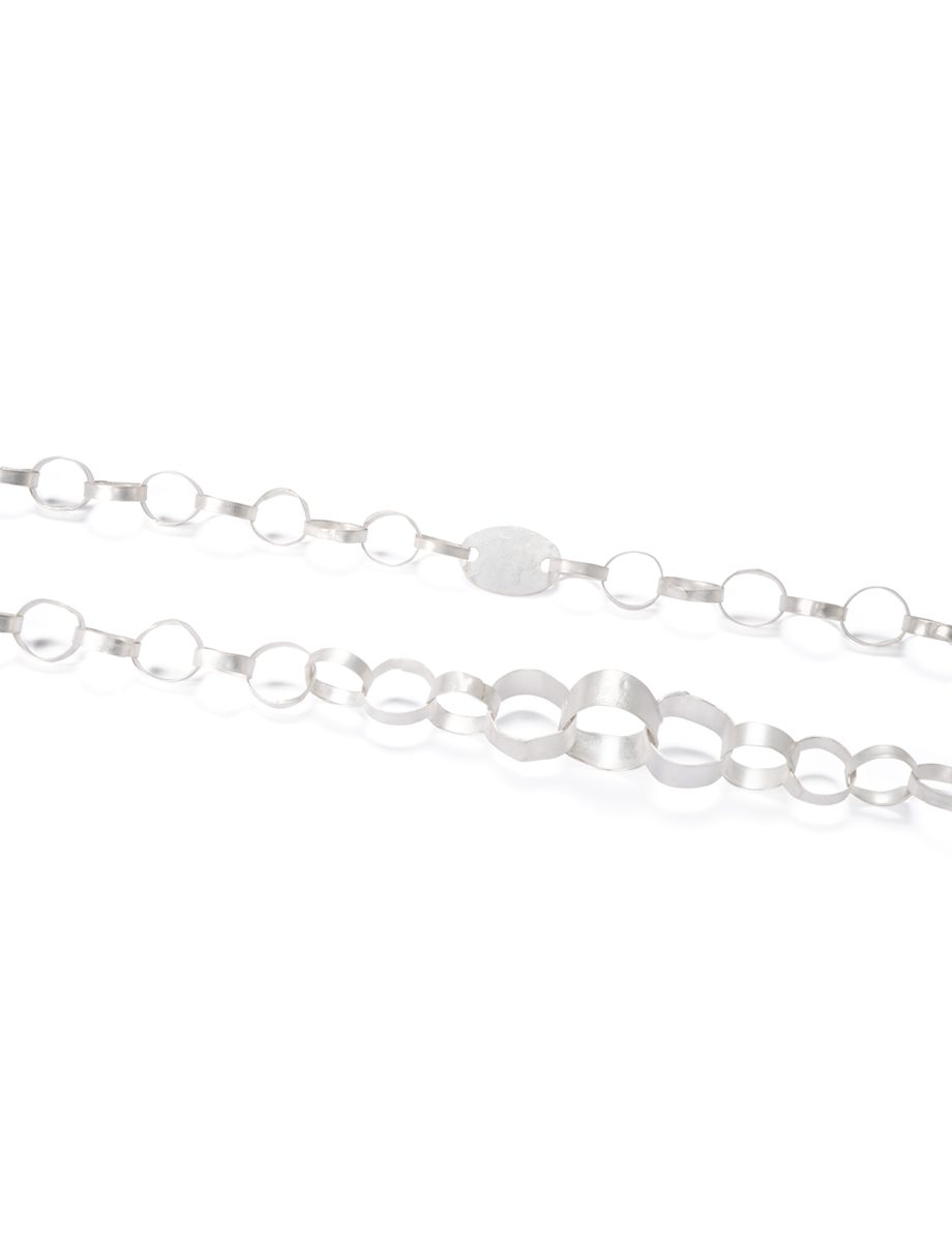 Neo Meteora Continuous Fused Chain Necklace