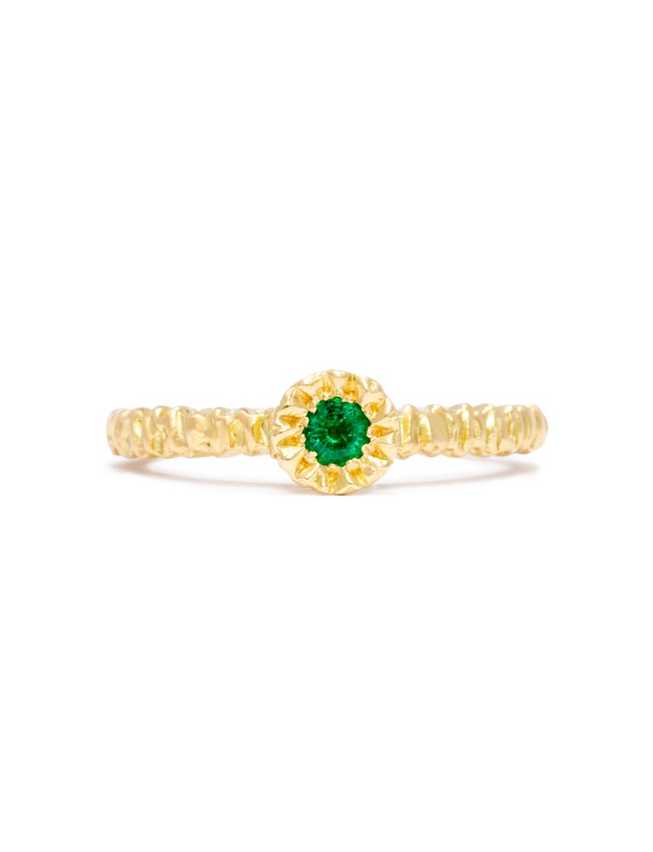 Mini Teeth Gem Ring