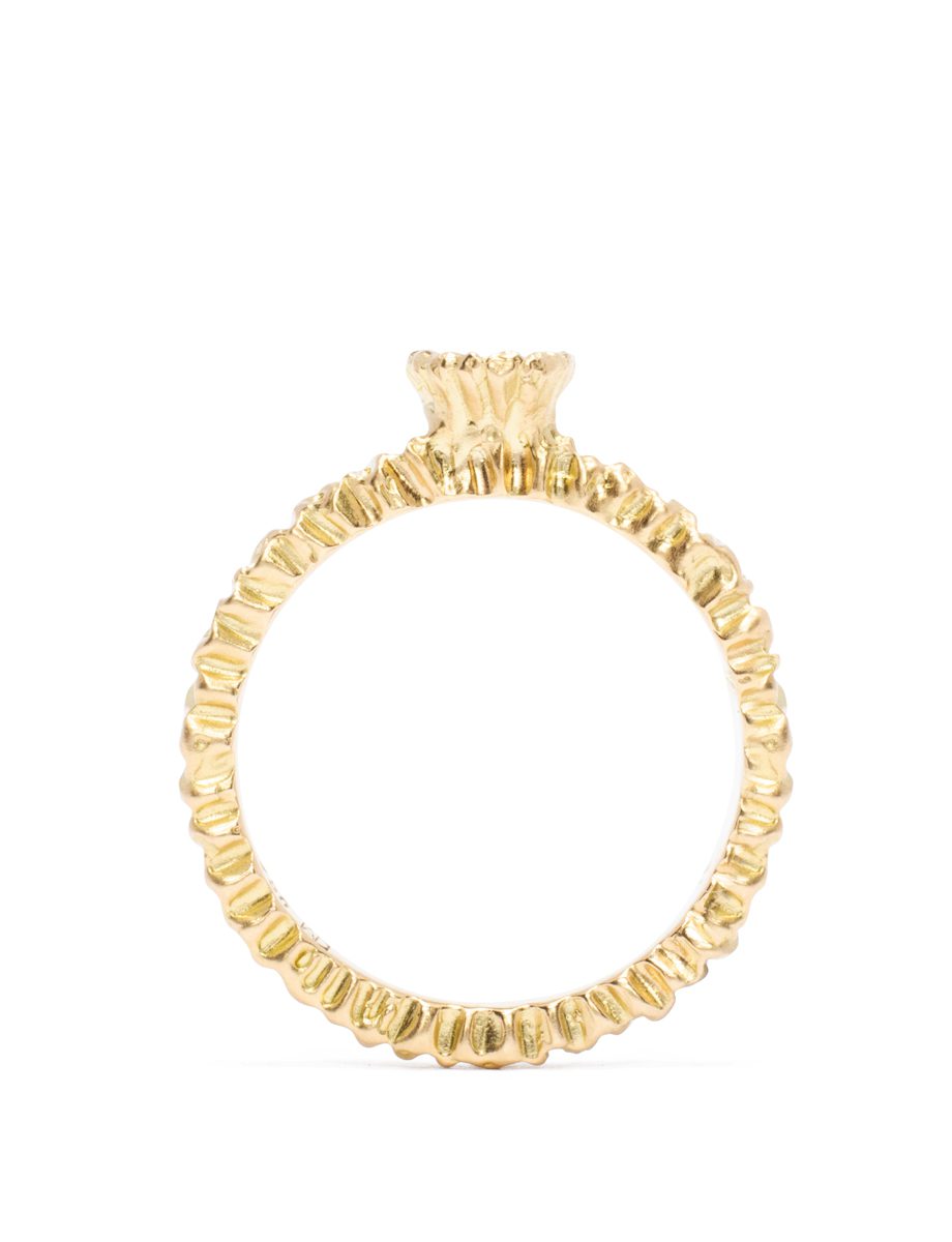 Mini Teeth Gem Ring