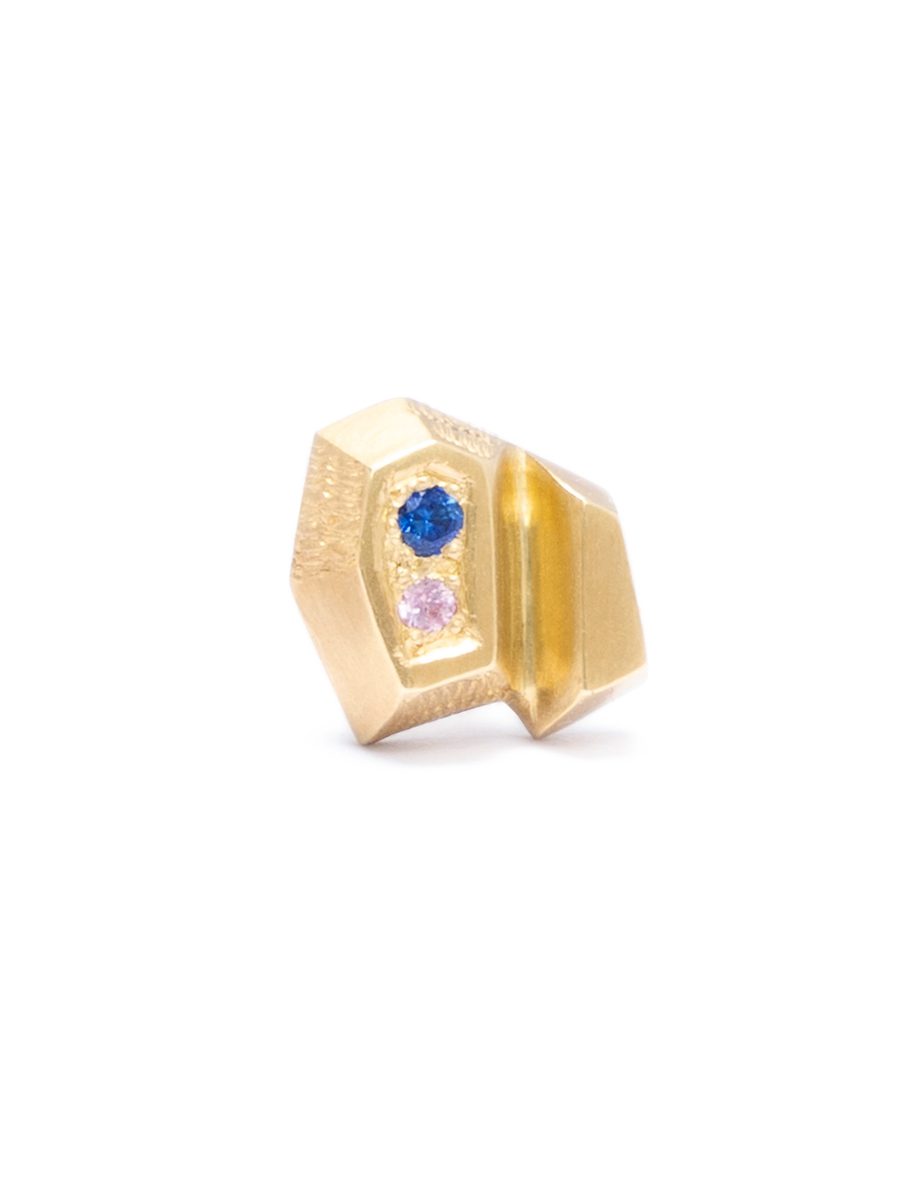 Crystalline Mix and Match Single Stud Earring