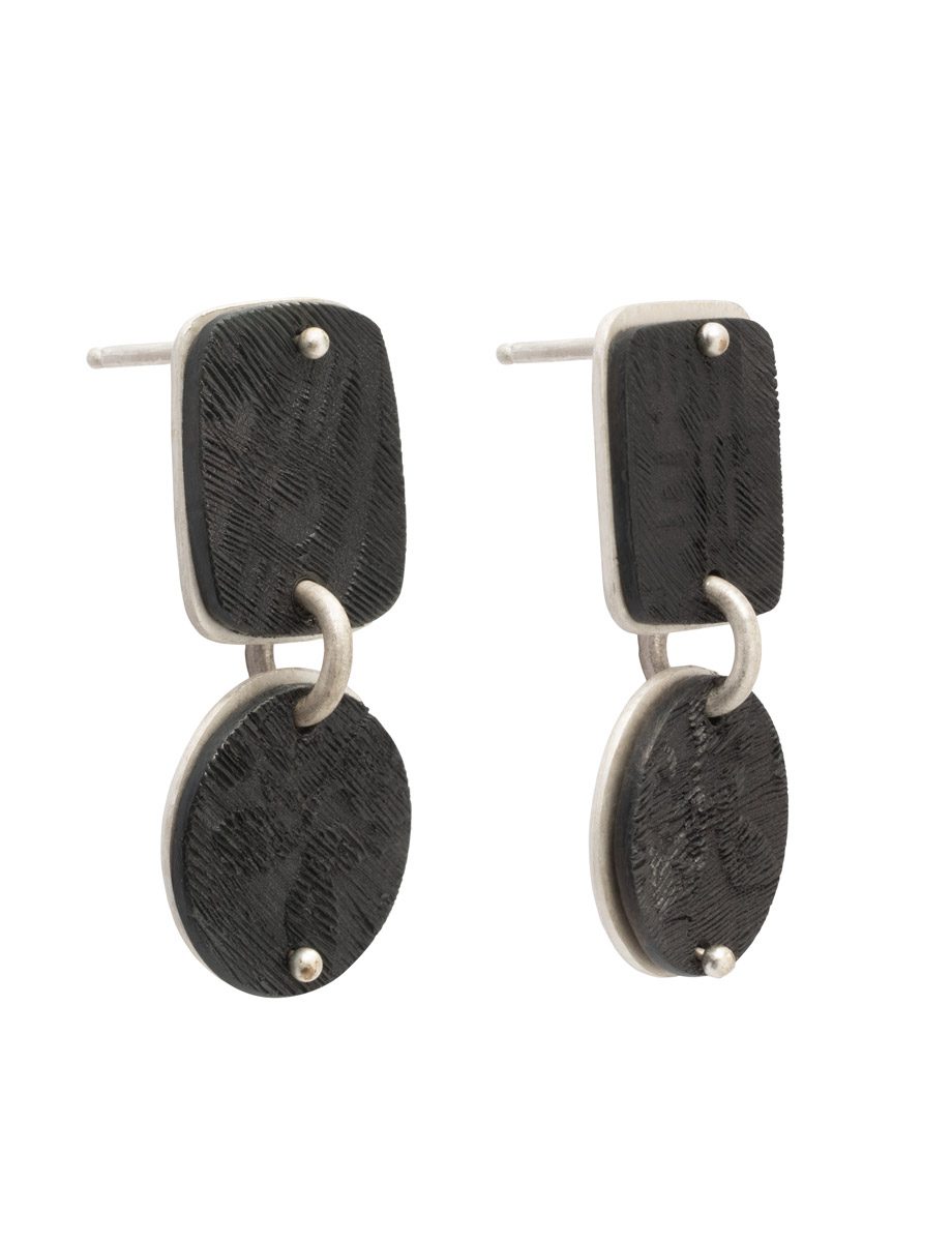 Heaven & Earth Drop Stud Earrings