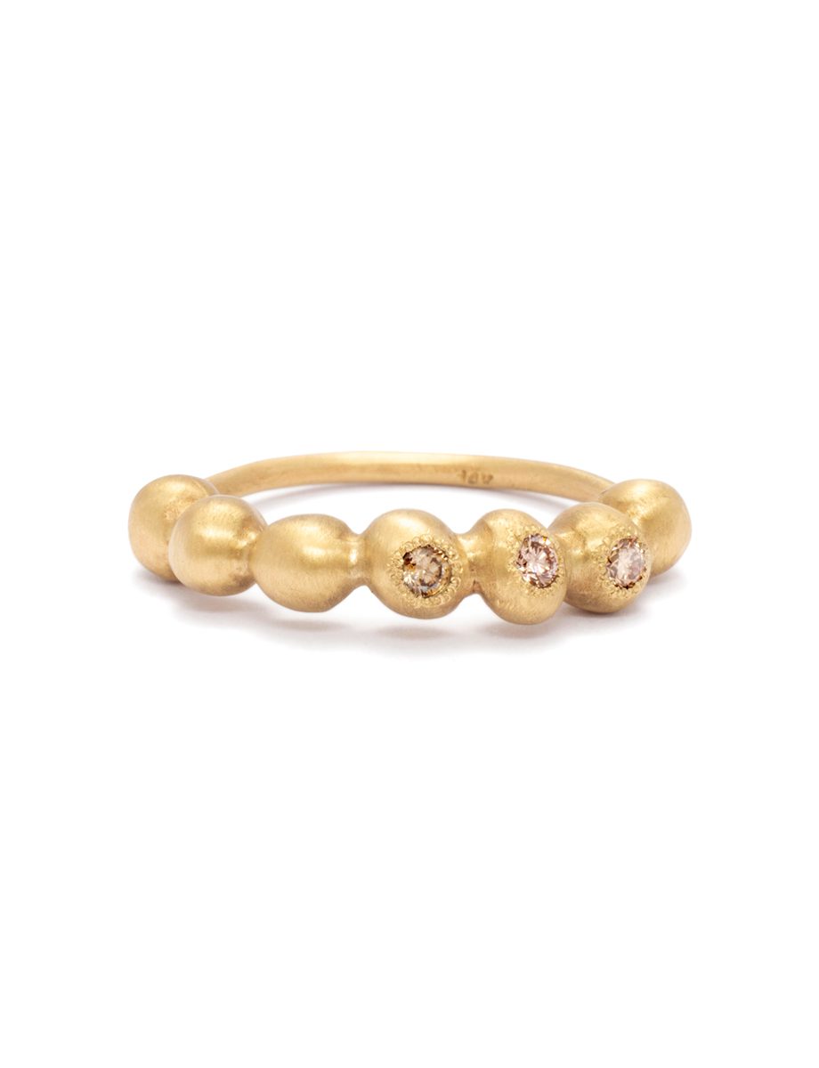 Neru Seven Bead Ring