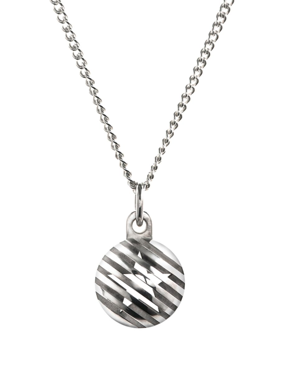 Secret Orb Star Pendant Necklace – Silver