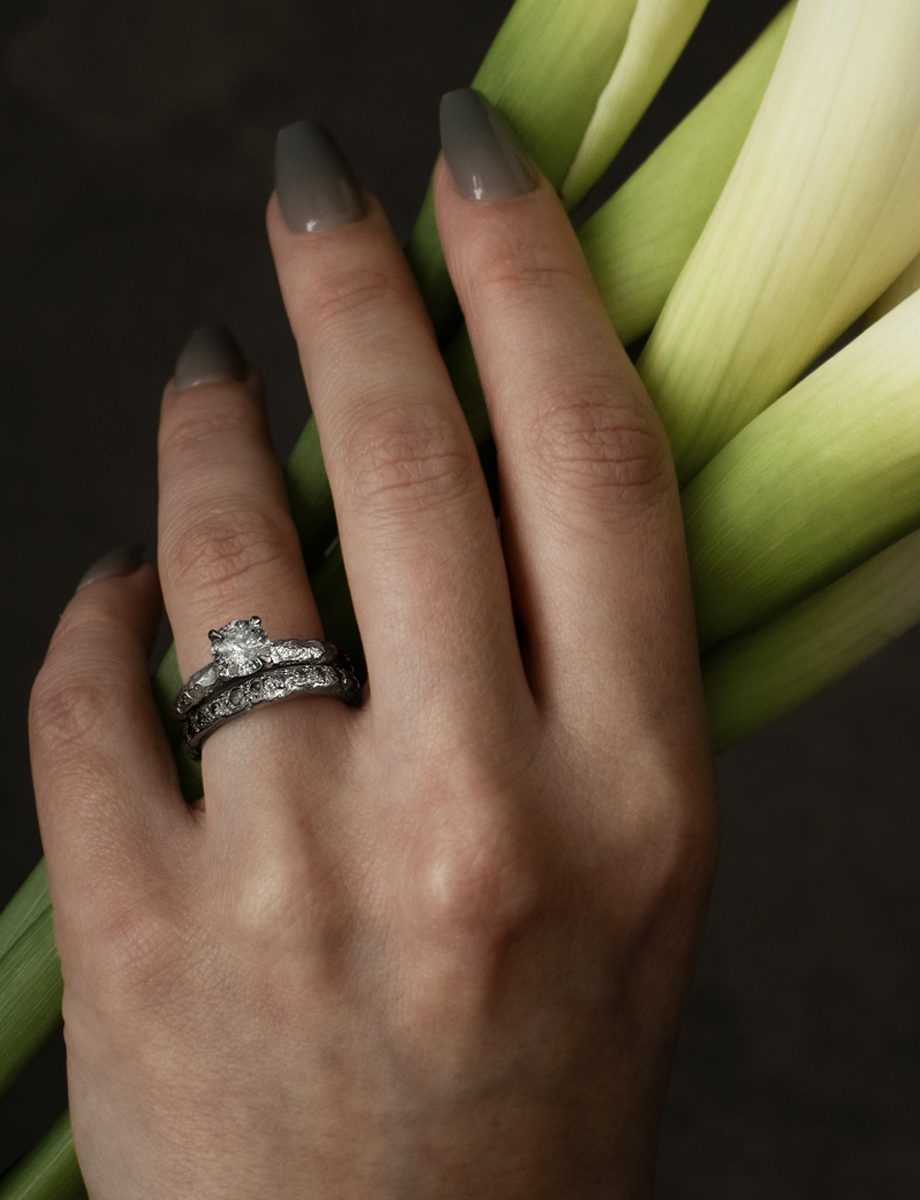 Wilt Pavé Ring – White Gold