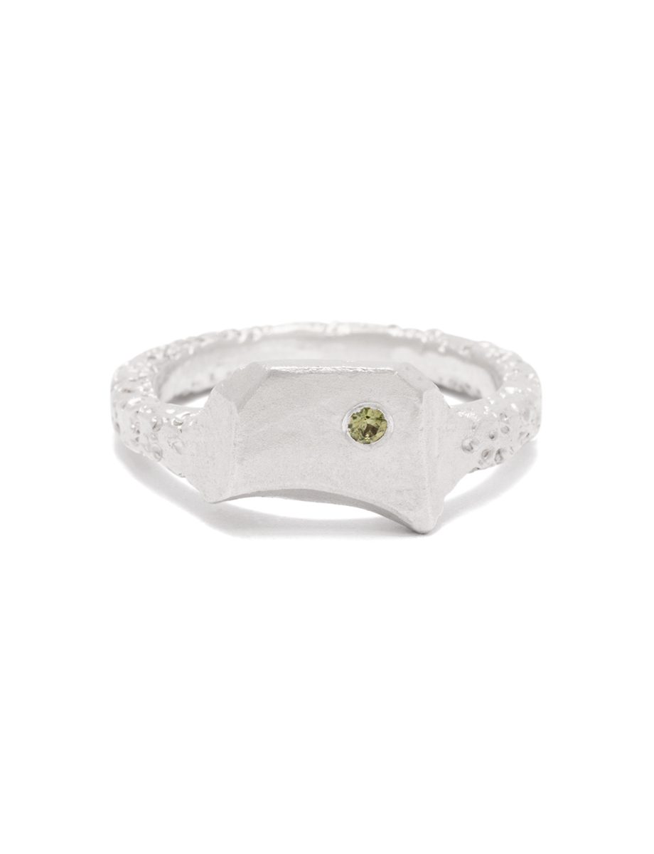 Offcut Signet Ring – Sapphire