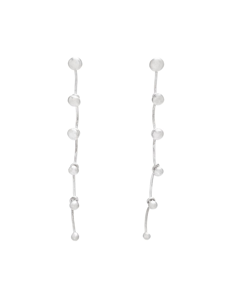 Gouttes Six Drop Earrings – Silver