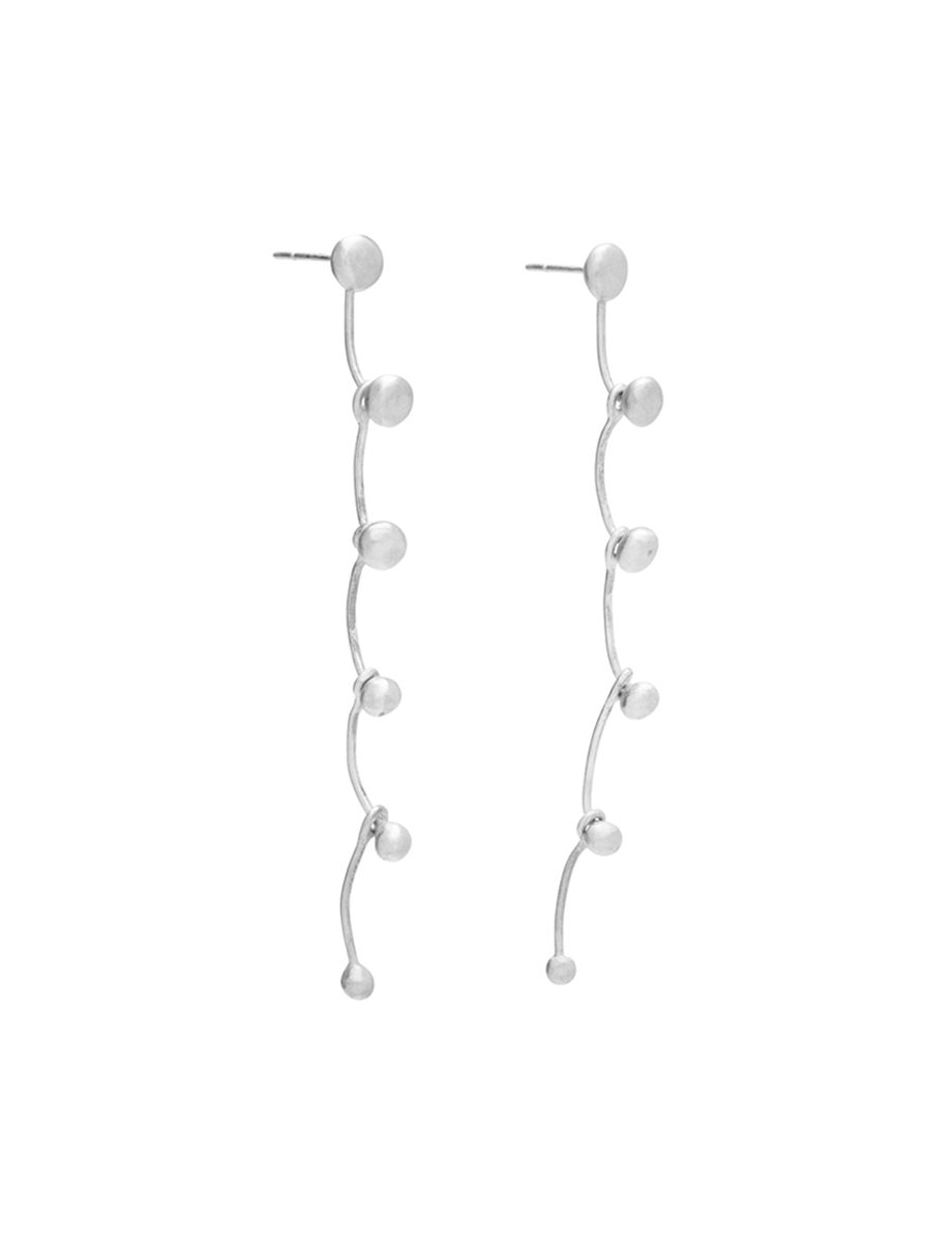 Gouttes Six Drop Earrings – Silver