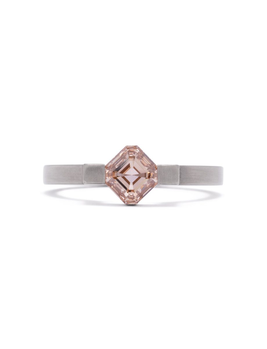 Asscher Cut Solitaire Ring