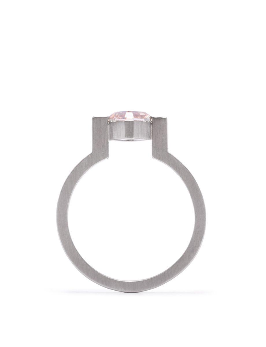 Asscher Cut Solitaire Ring