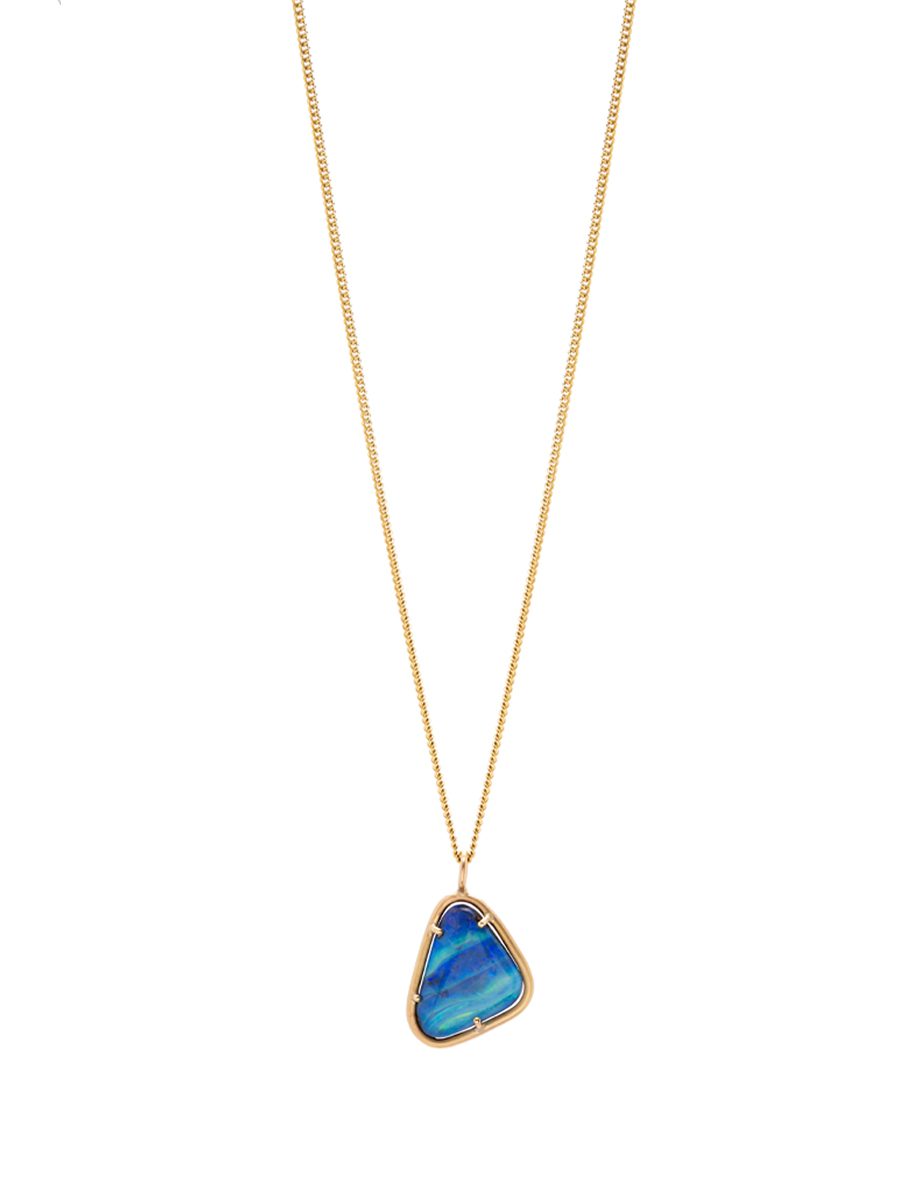 Bouder Opal Pendant Necklace