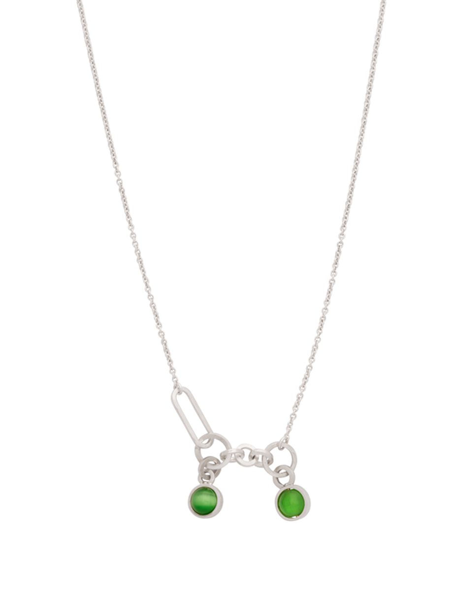 Chromatic Sphere Necklace – Green