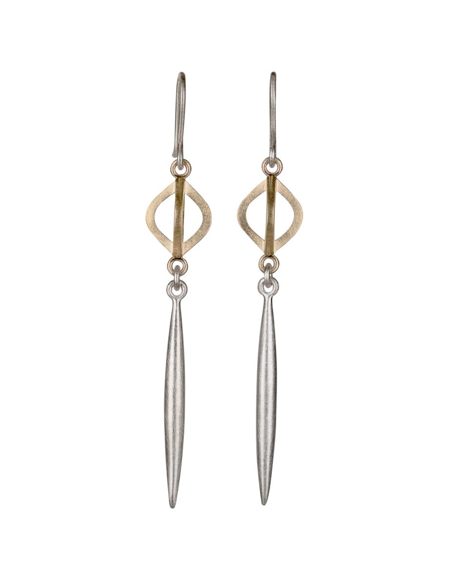 Echo Medium Drop Hook Earrings