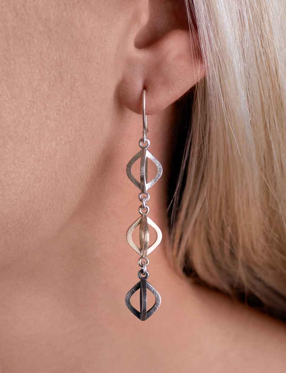 Echo Trio Hook Earrings