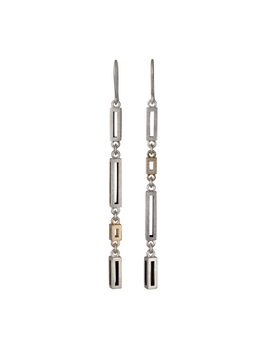 Interconnected Hook Earrings