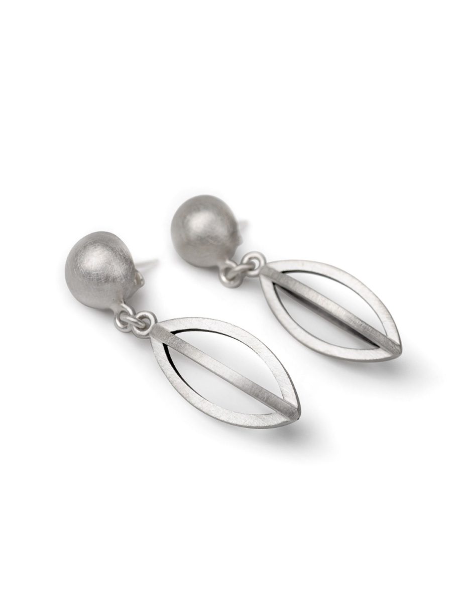 Vessel Drop Stud Earrings