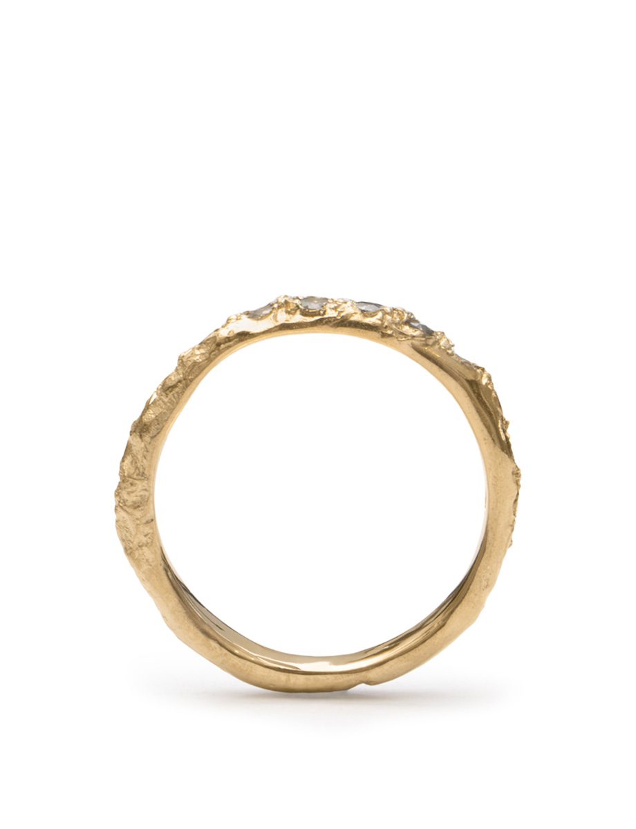 Wilt Pavé Ring – Yellow Gold