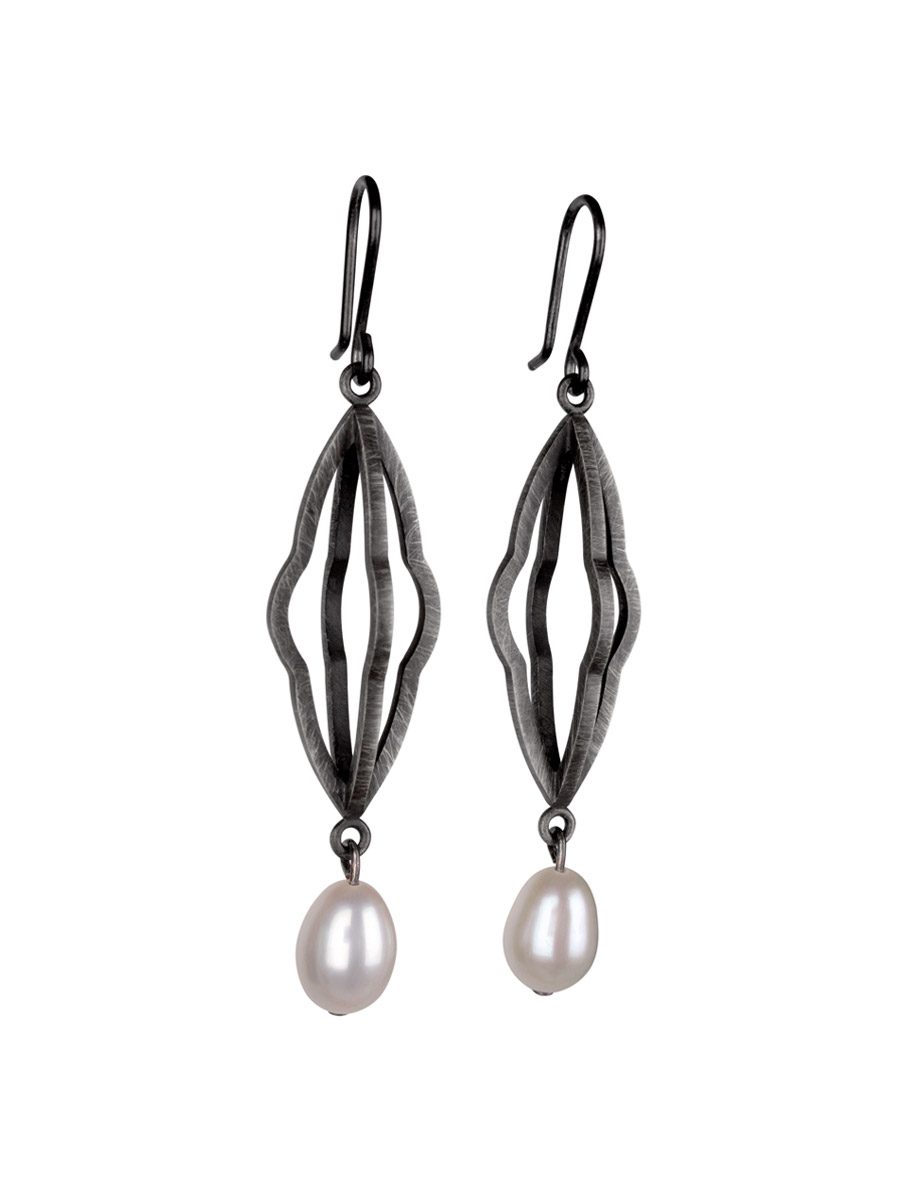 Ripple Hook Earrings