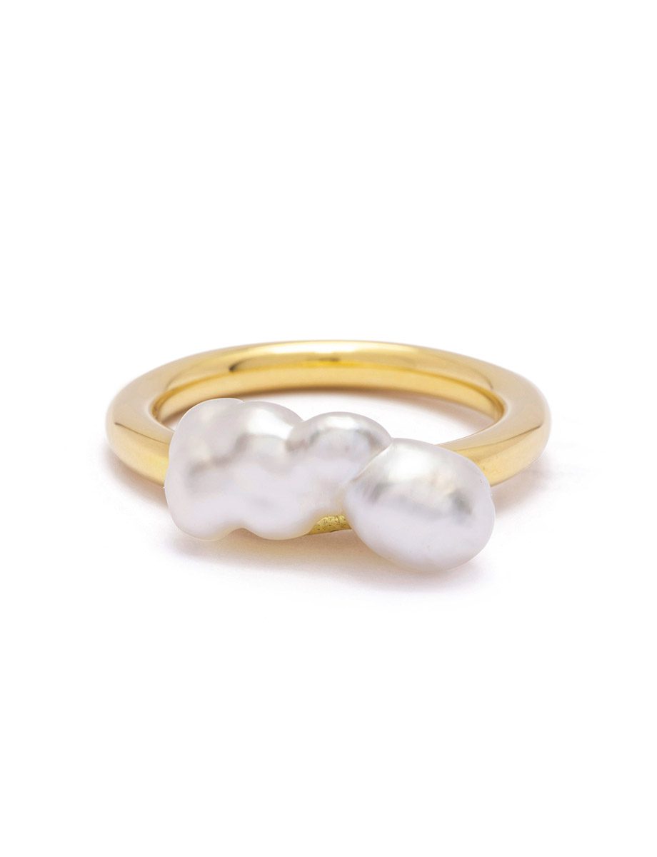 South Sea Keshi Pearl Ring #5