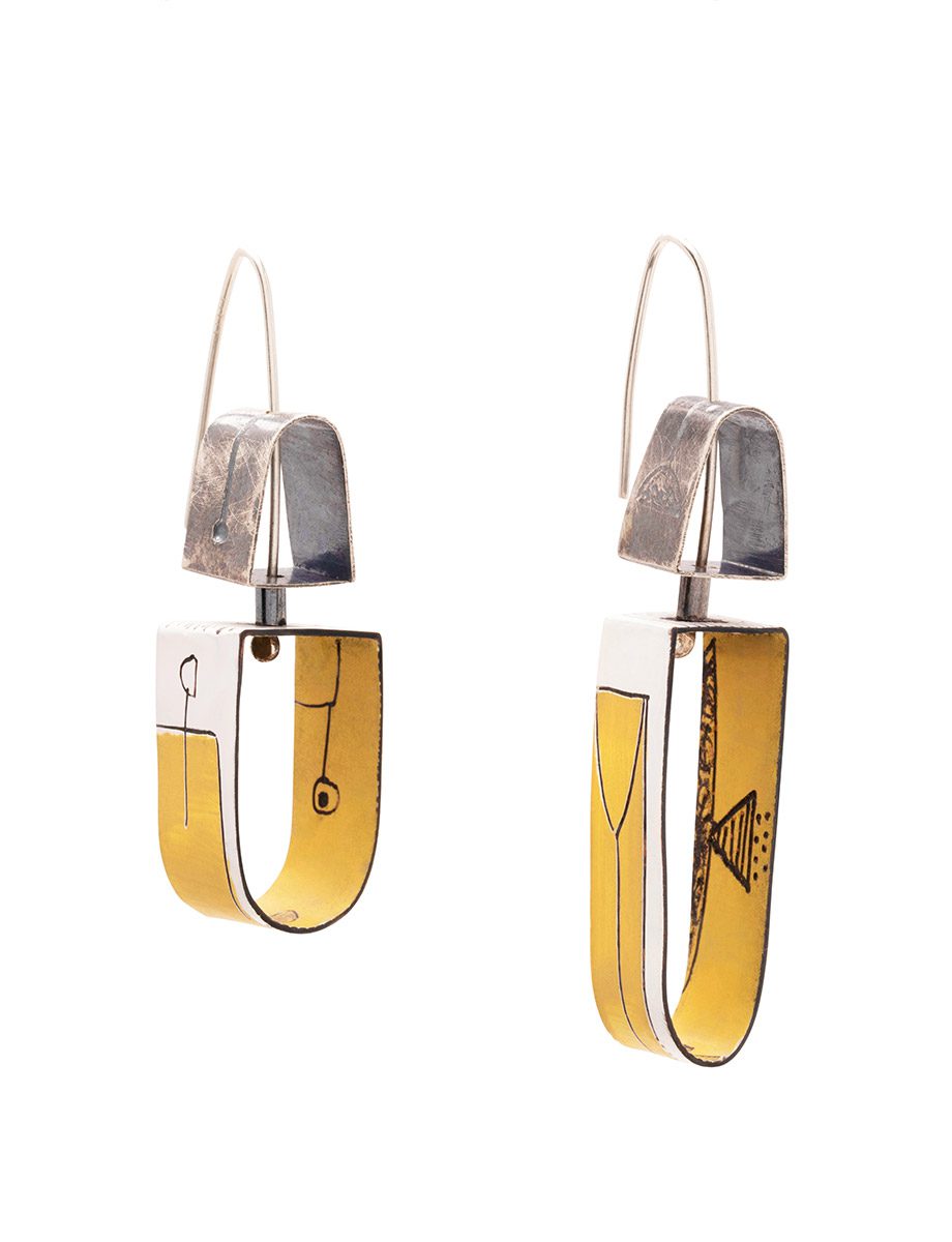 Silver Top Earrings
