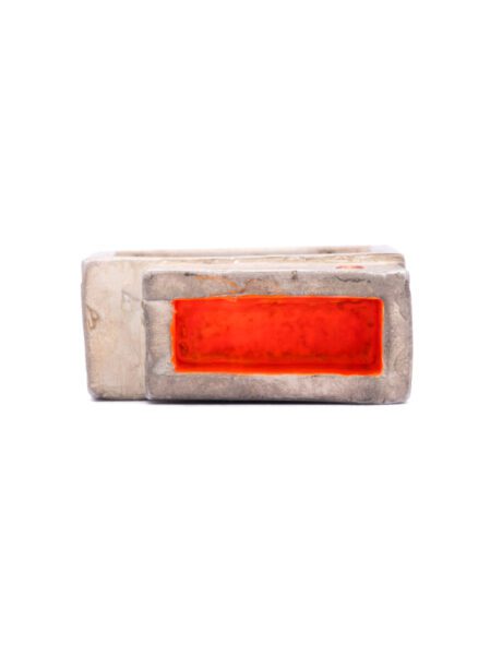Silver, Sapphire & Enamel Pitch Ring | e.g.etal | Melbourne