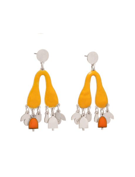 First Love Earrings – Silver & Enamel