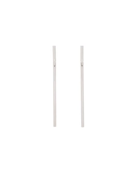 Secret Hinged Earring – Silver & Blue Sapphire