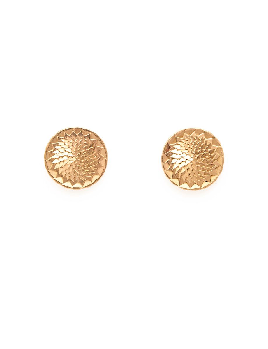 Dot Stud Earrings – Gold