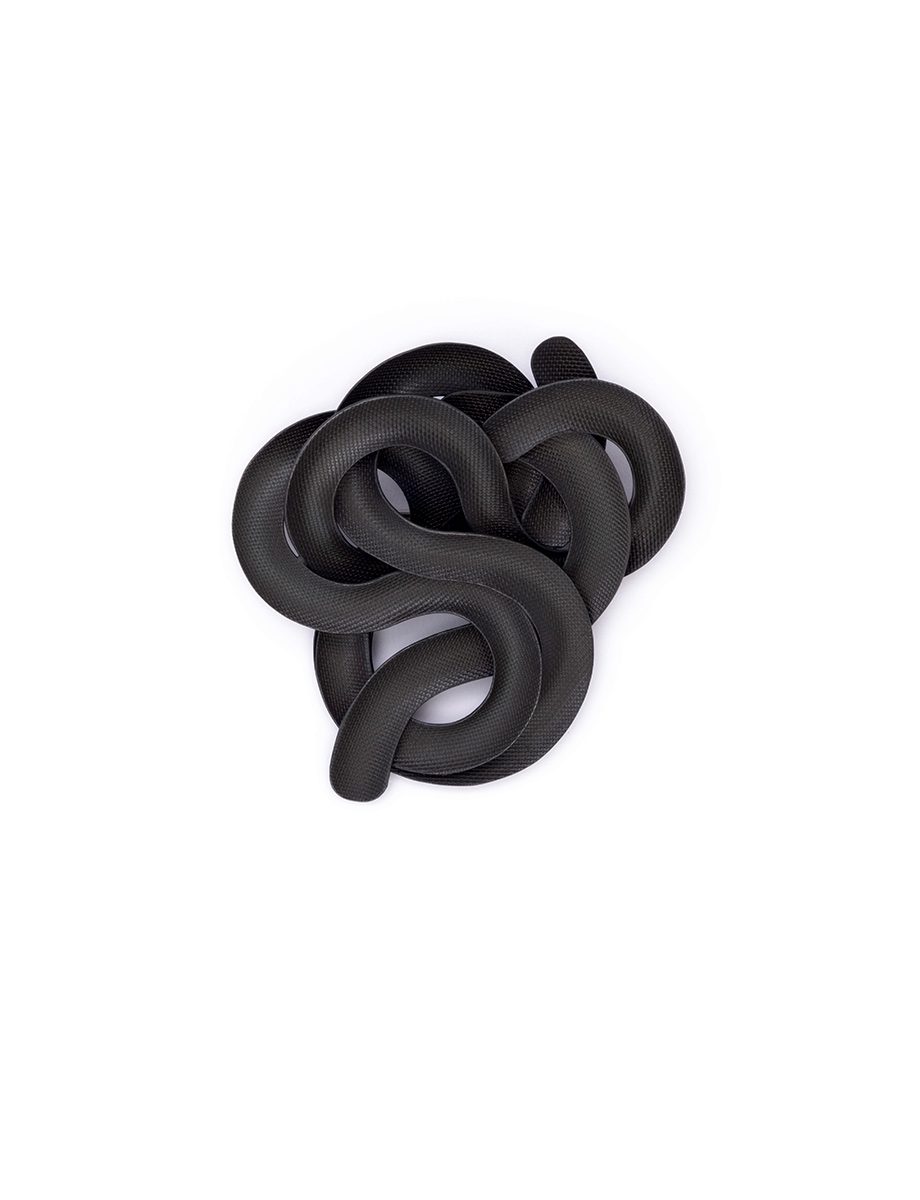 Cloud Brooch IX – Oxidised Sterling Silver