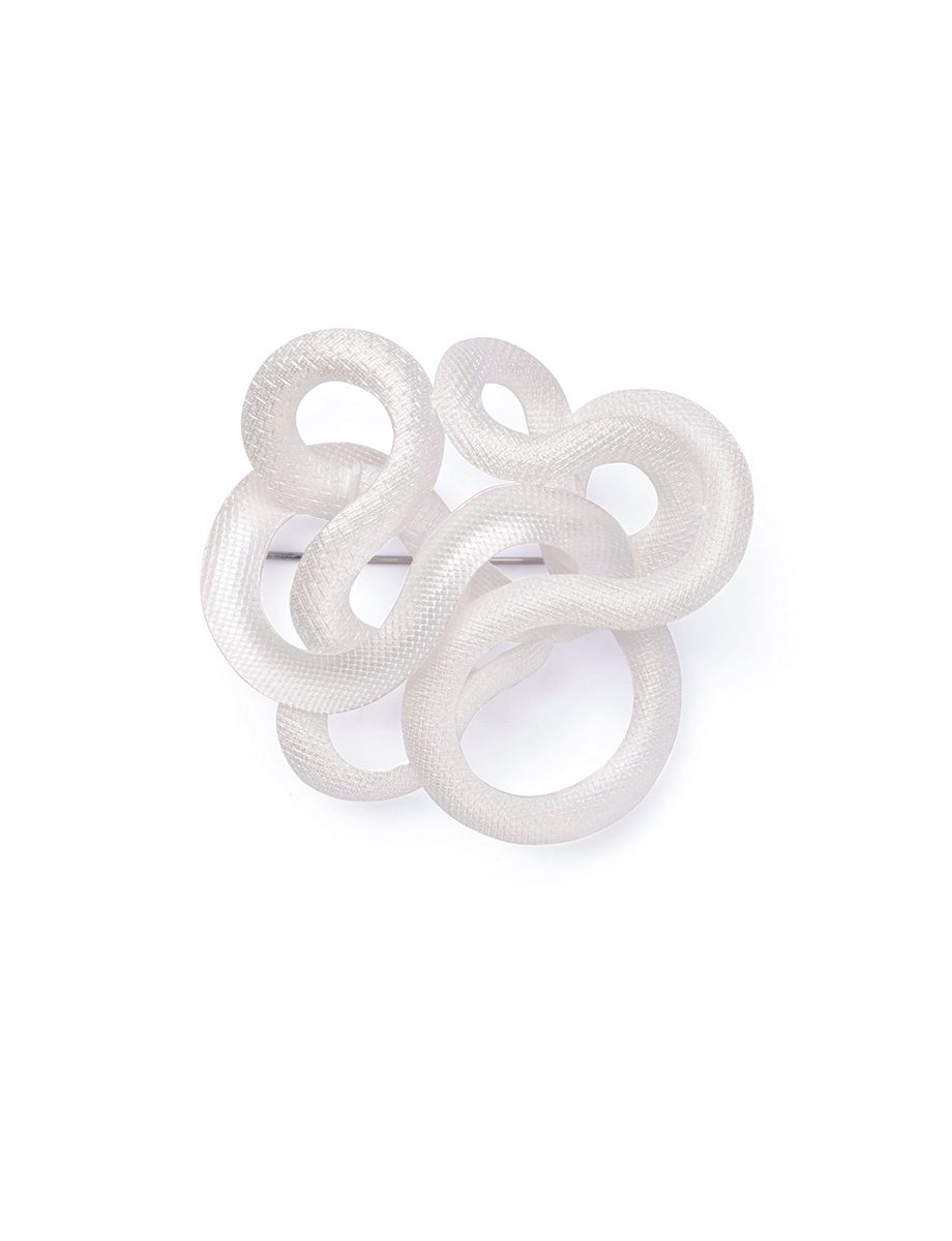Cloud Brooch VI – Silver