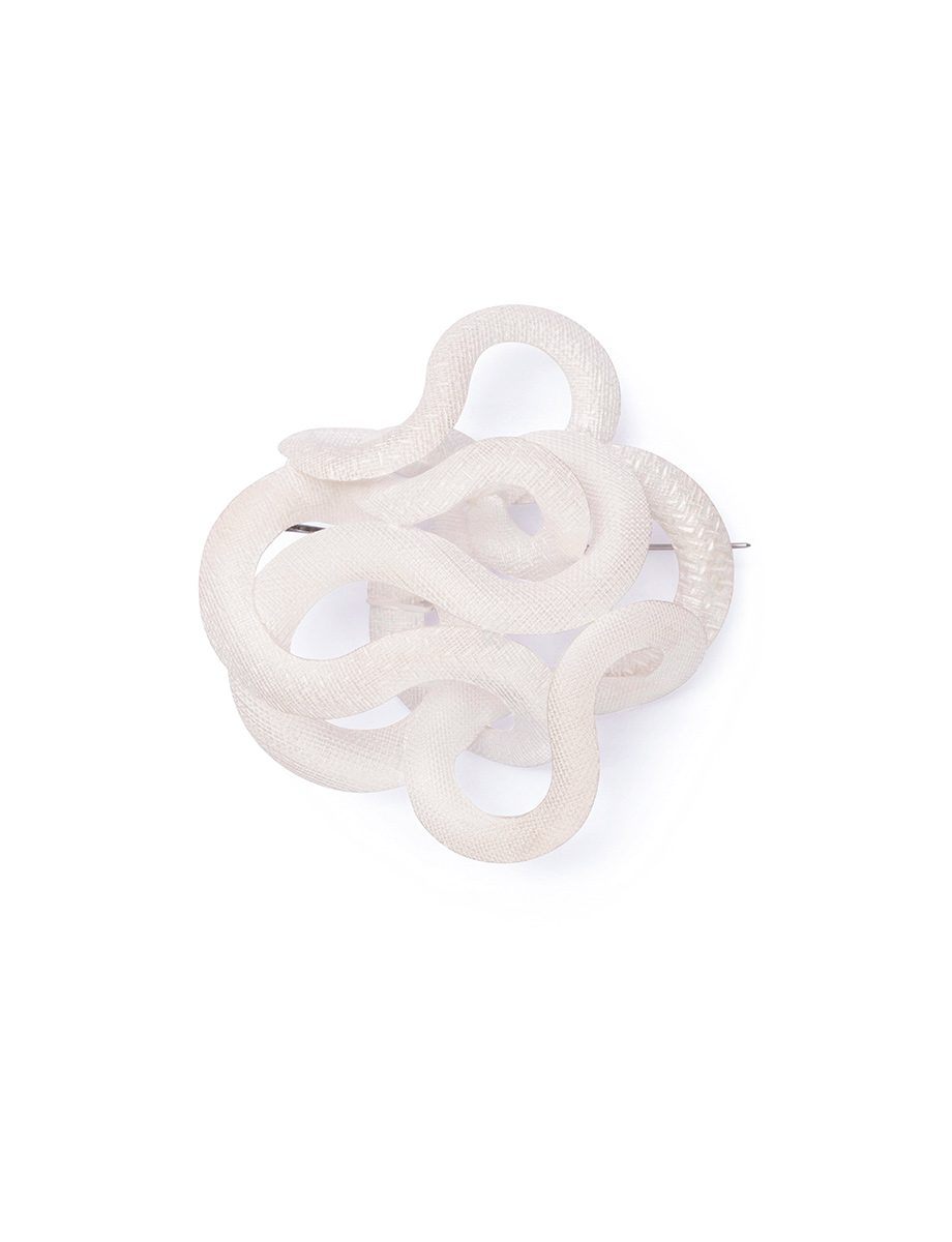 Cloud Brooch VII – Silver