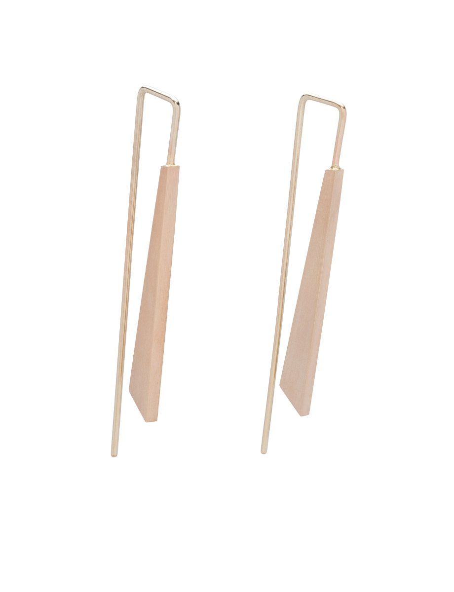 Stiletto Earrings – Gold