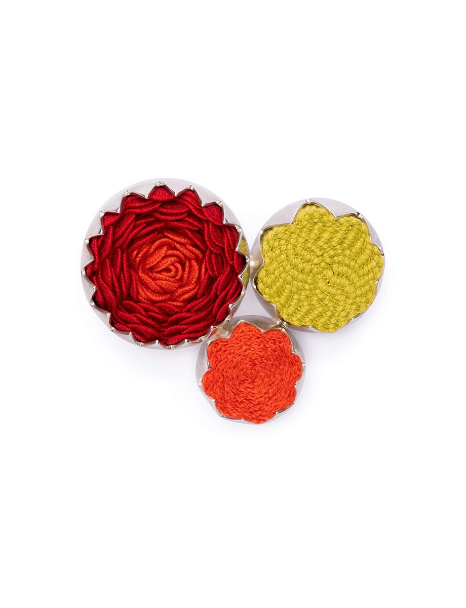 Summer Cluster Brooch