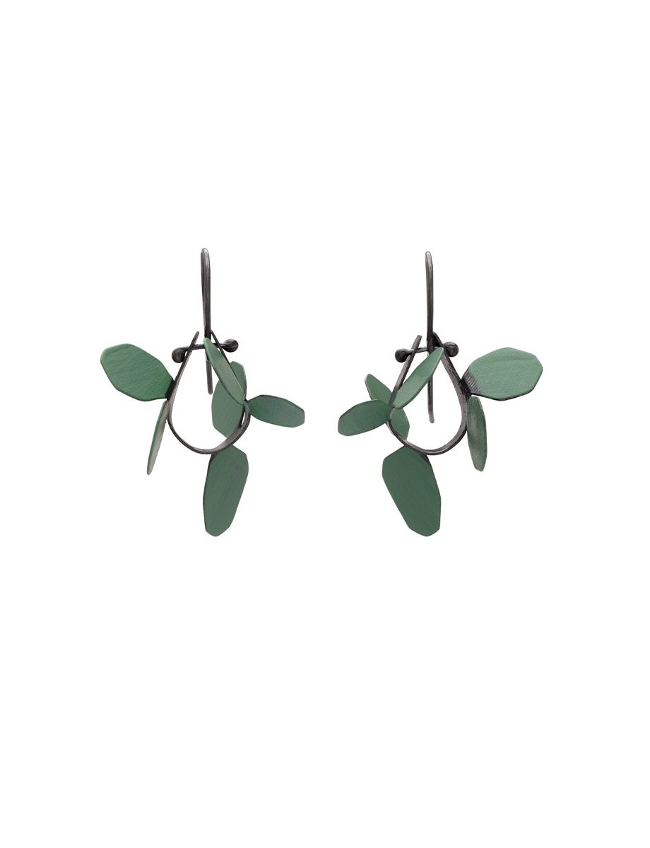 Wattle Earrings – Green