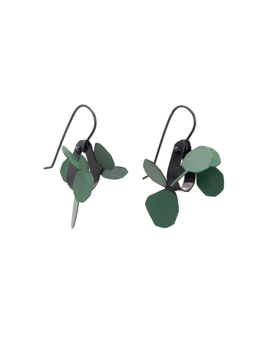 Wattle Earrings – Green
