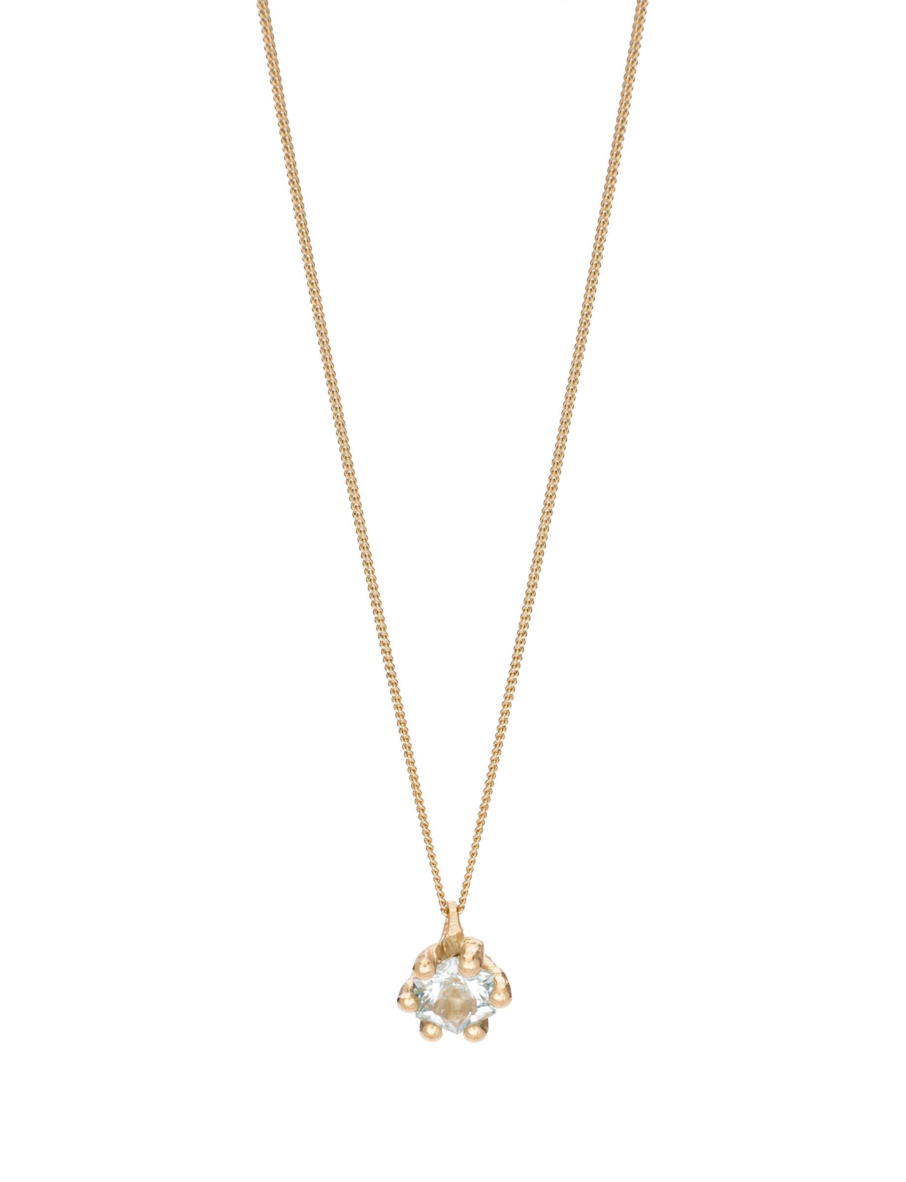The Life Aquatic Pendant Necklace – Aquamarine