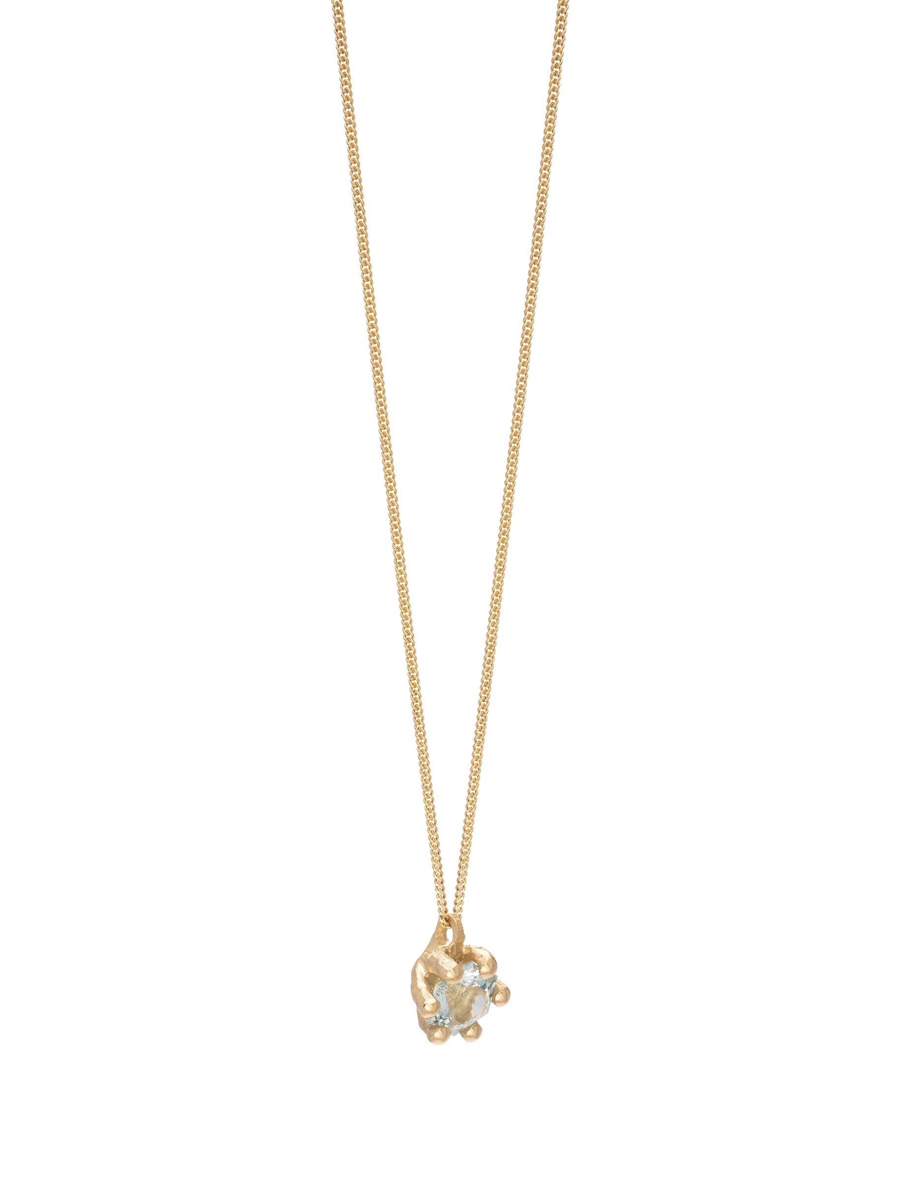 The Life Aquatic Pendant Necklace – Aquamarine