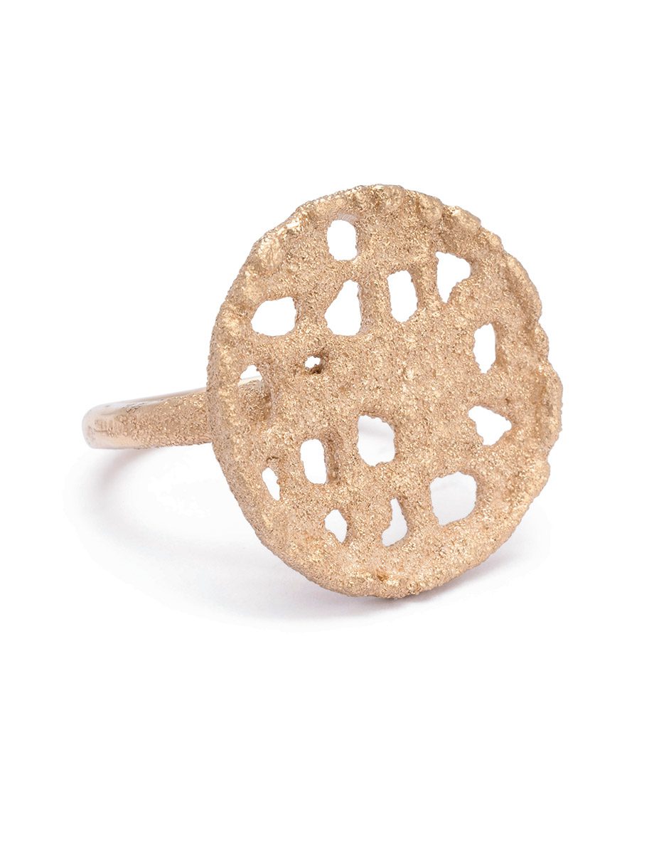 Lattice Ring – Yellow Gold